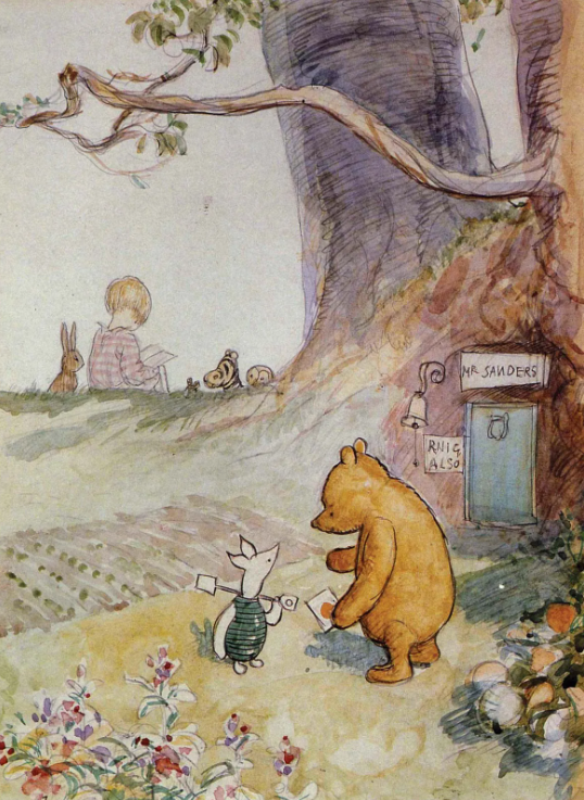 クマのプーさんとその仲間たち ― 素朴な会話の中には名言が